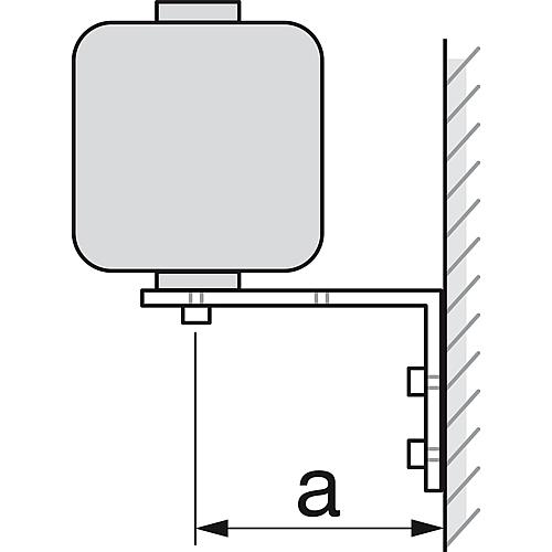 Wall panel 85, sound-proofed Standard 2