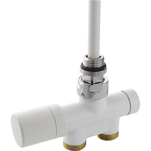 Thermostatic valve body ONE, for lower one-point connection Standard 3