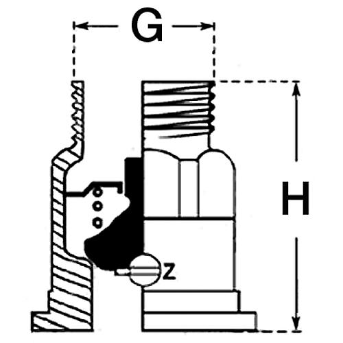 Clapet anti-thermosiphon, type 51FA Standard 2