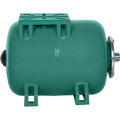 Vase d'expansion à membrane Wilo 20L, horizontal, couleur : vert