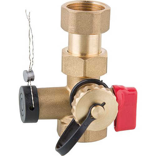 Cap valve with KFE drain Standard 1