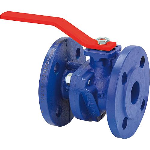 Flange ball valve, grey cast iron