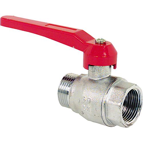 Ball valve, IT x ET with lever handle Standard 1