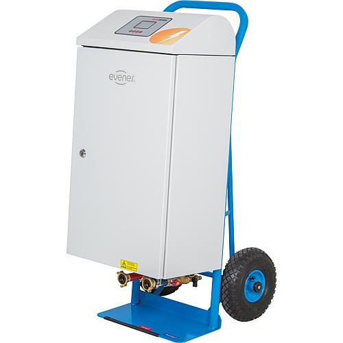 Chauffage electrique mobile EWM 21/2.0, prise de courant triple,3-21KW, 230/400V,16/32A