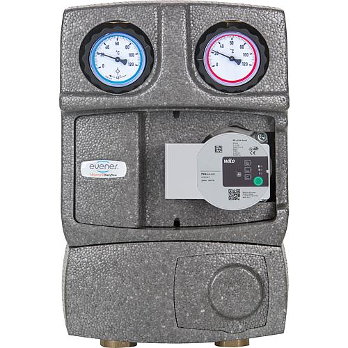 Heating circuit set Easyflow DN25 (1”), electronic control circuit with constant value Anwendung 1