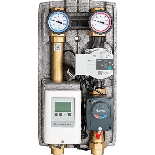 Heating circuit sets Easyflow DN25(1") Clima3,Controls,Servomotor, Wilo Para 25/6