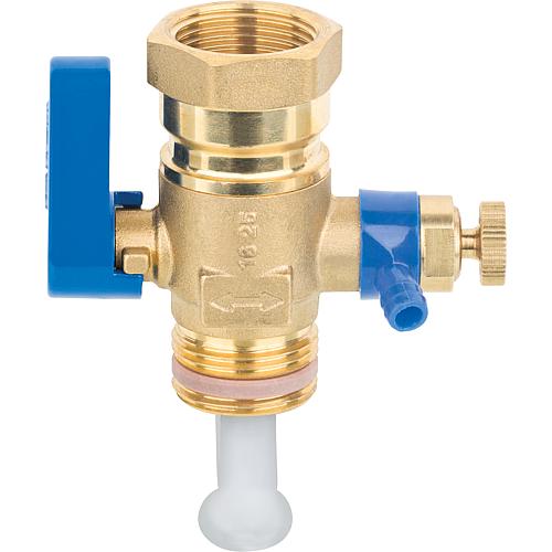 Ball valve with Flowjet Standard 1