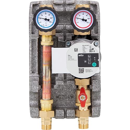 Heating circuit sets Easyflow DN 20 (3/4") model 20-1, unmixed Standard 1