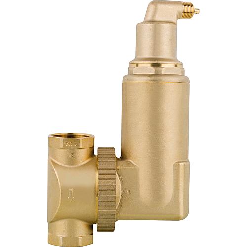 Microbubble air separator Spirovent RV2, DN40 (1 1/2”) IT, universal