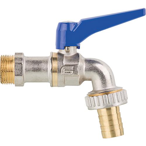 Viva outlet ball valve with aluminium handle, PN 40 Standard 2