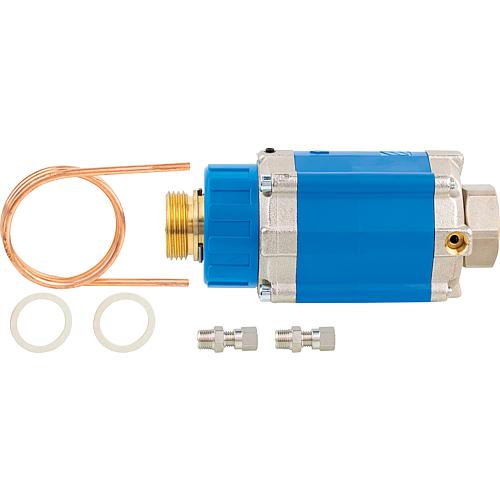 MH dynamic differential pressure regulator, flow union nut for ET Standard 1