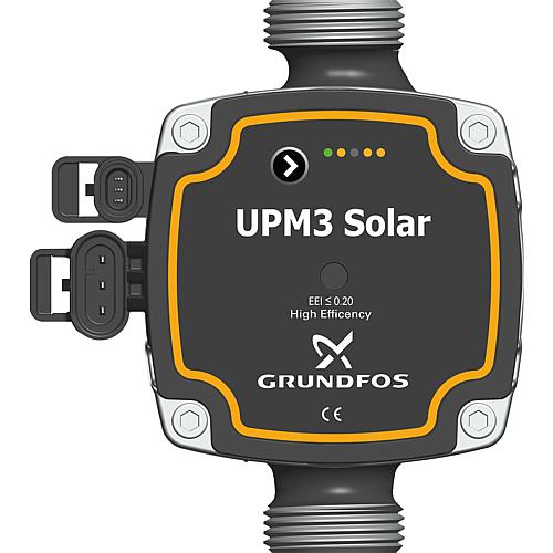 Umwälzpumpe Grundfos UPM3 15-75, Länge 130mm Solar DN25 (1") AG, 9 Uhr, PWM