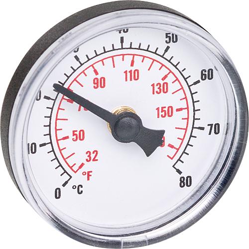 Thermometre 0-80°C, convient pour robinet spherique 90 045 96-99