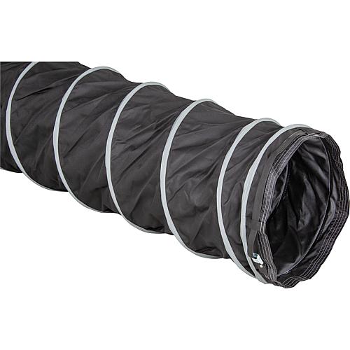 Warm air hose with fastening strap and carrying bag 7.6m Ø457mm