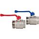 Ball valves 1 1/2' 2 units, flat sealing suitable for 2ö manifold connection
