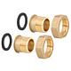 Brass screw joint - coupling Standard 1
