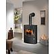 Fireplaces Agero 2.0, 7KW steel black, body steel black