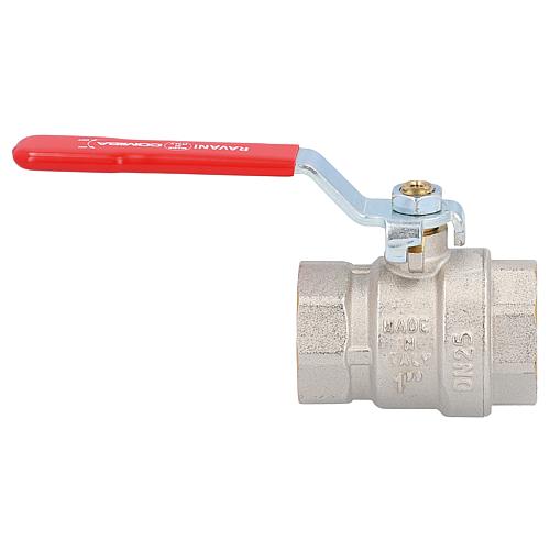 Brass ball valve, full flow, not suitable for industrial and drinking water, IT x IT Anwendung 1