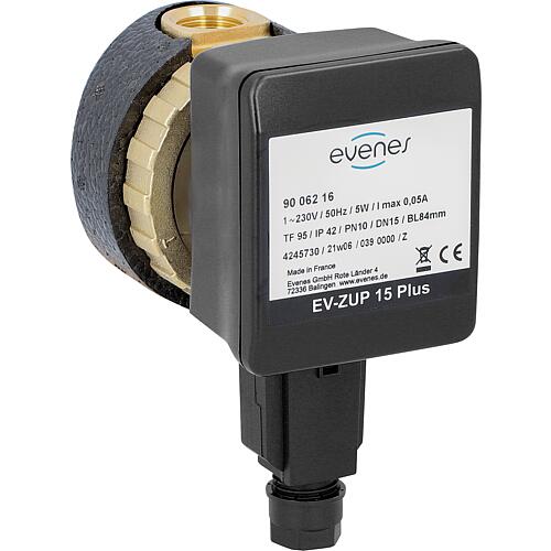 Circulation pump evenes EV ZUP 15 Plus DN15 (1/2") IT