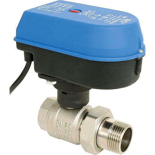 Electric motorised ball valve BE-EMV-110 Compact Series 603, IT x screw connection