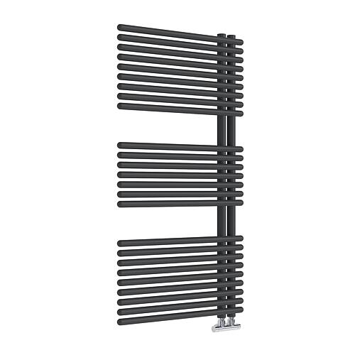 Towel radiator Garda, Black Matt Standard 1