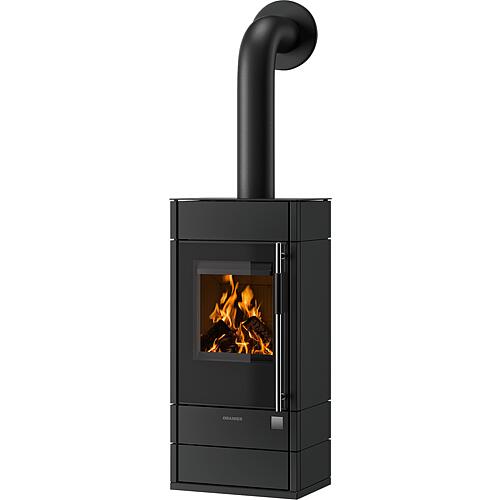 Woodburning Stove Oranier Teja W+ Steel Black