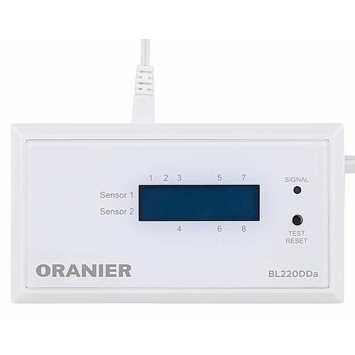 Vacuum monitor system Oranier radio differential pressure sensor