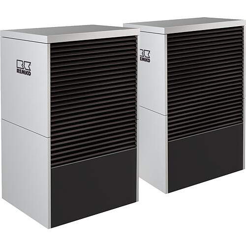 Remko LWM 110 Duo series monobloc heat pump, graphite