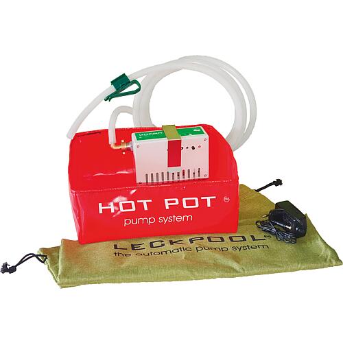 Pompe anti-fuite et de vidange Leckpool, version HOT POT Standard 1