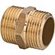 Brass fitting double nipple (ET) Standard 1