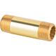 Brass double nipple 3/4"x 80