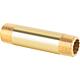 Brass double nipple 3/4"x 100