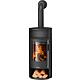 Oranier Polar Neo 8 wood-burning stove, black steel, black steel body