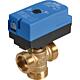 3-way switching valve, DN32 (11/4") flat sealing