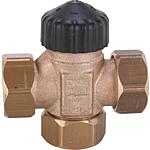 3-way control valves, flat sealing, and accessories