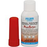 Soldering fluid for titanium zinc sheets "PowerSurface", 100 g with brush attachment, refillable