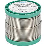 Soft solder wire for stainless steel ISO-Core "VA", S-Sn96.5Ag3.5, 4 % flux content, Ø1.50 mm , 250 gr,