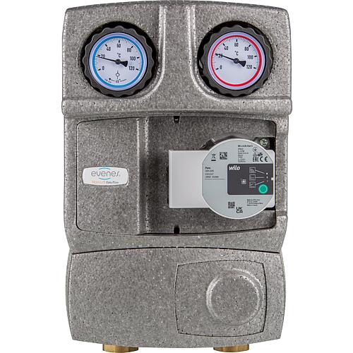 Heating circuit sets Easyflow DN25 (1"), with 3-way Mixers, with Flow meter, Wilo Para 25/6 SC Anwendung 1