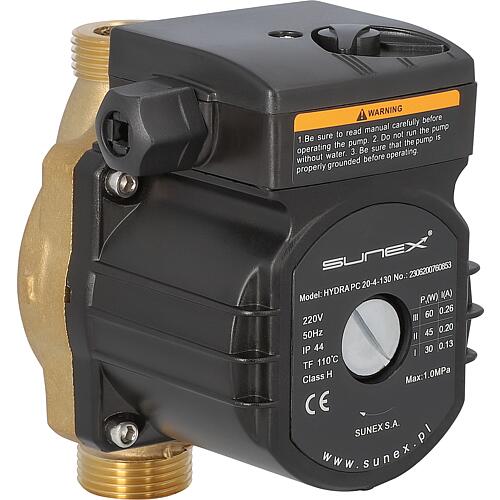Replacement circulation pump Hydra PC 20-4-130