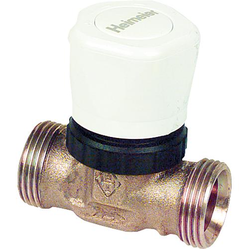 Flow control valve with thermostat top part Standard 1