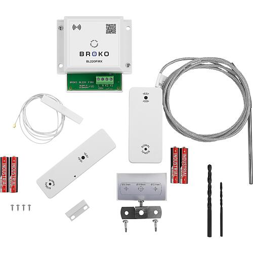 Kit d'interrupteur de sécurité radio pour air extrait BL220FiT, version encastrée Anwendung 2