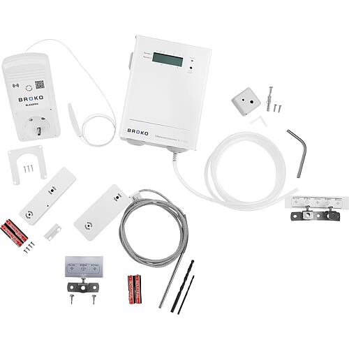 BL220FTDDu radio Negative pressure monitor set, socket outlet version, flush-mounted Anwendung 1