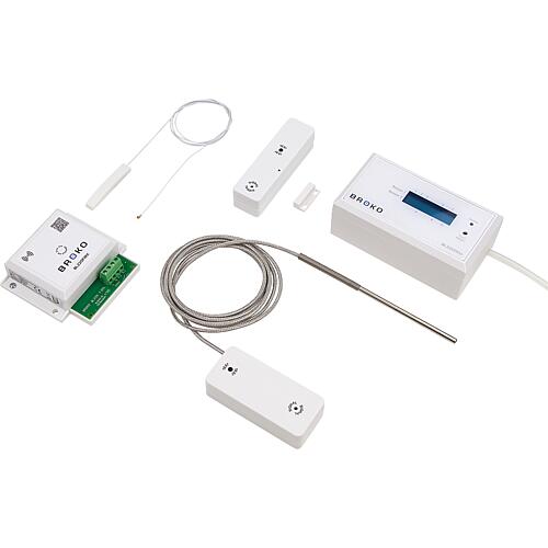 Wireless vacuum monitor set BL220FiTDDa, built-in version, surface-mounted