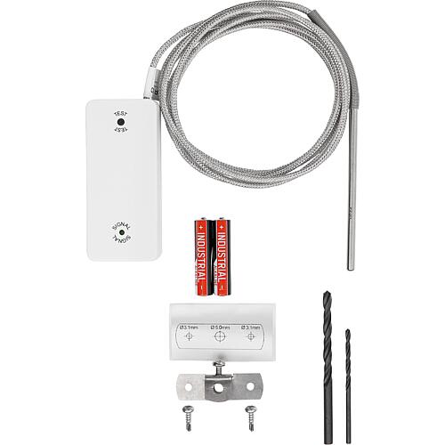 Wireless flue gas temperature sensor BL220TEMP Anwendung 2