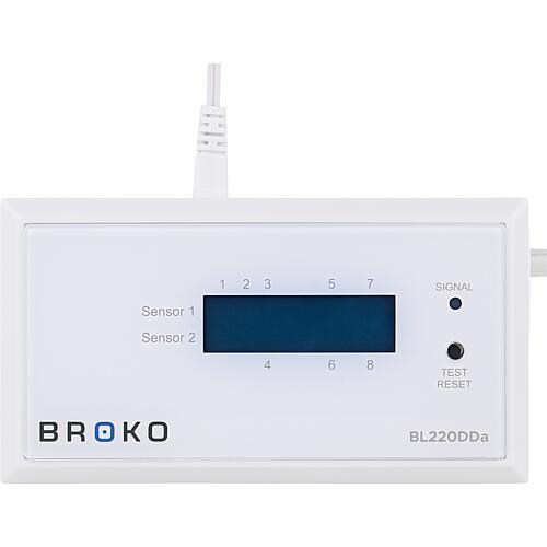 Wireless differential pressure sensor BL220DDa, surface-mounted