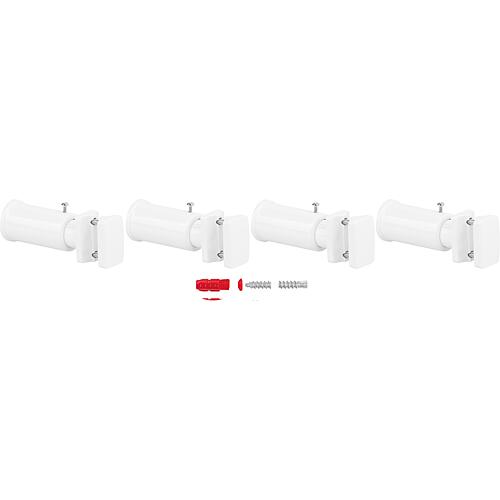 Replacement bracket set for Alba bathroom radiators Standard 1