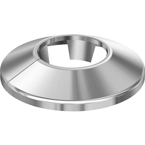 Clamping rosette RVC 12 mm, chrome-plated