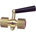 Pressure gauge shut-off valve