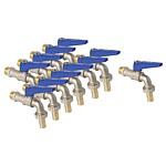 10x outlet ball valve Viva DN15 (1/2") + 1x free of charge