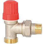 Thermostatic valve body Type RA-N, corner version, ET Eurocone DN 20 (3/4")